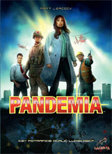 Pandemic - okładka polskiej wersji gry